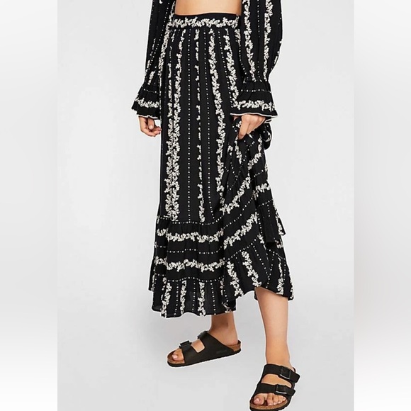Free People Lolita Midi Skirt - Picture 1 of 5